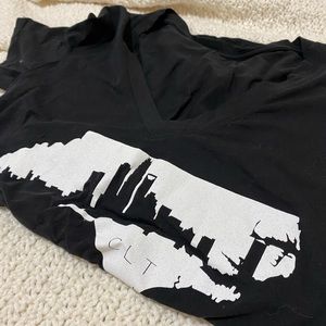 Women’s Lululemon Love Tee with local graphic.